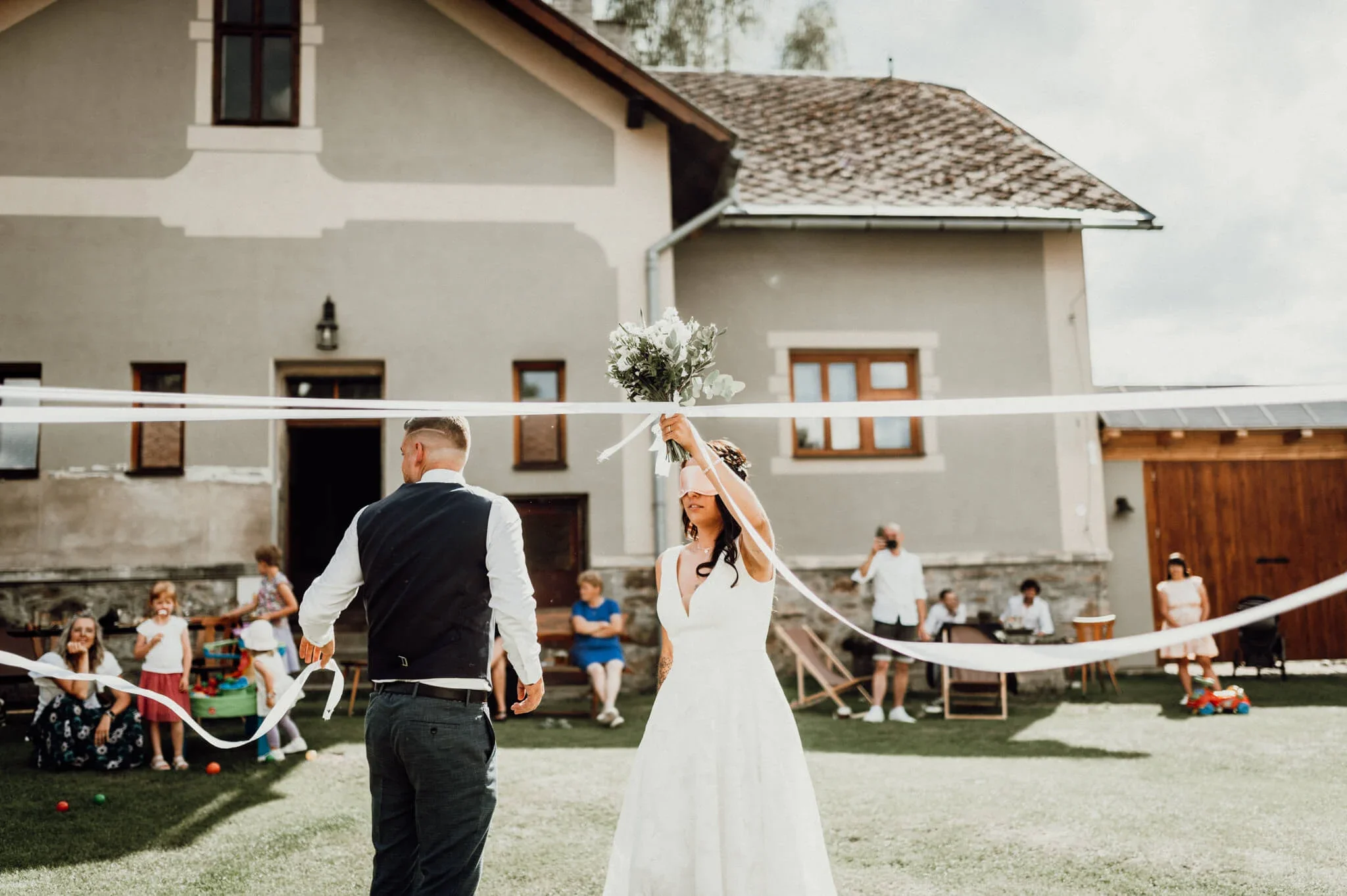 Svatba Truhlářovi – moment