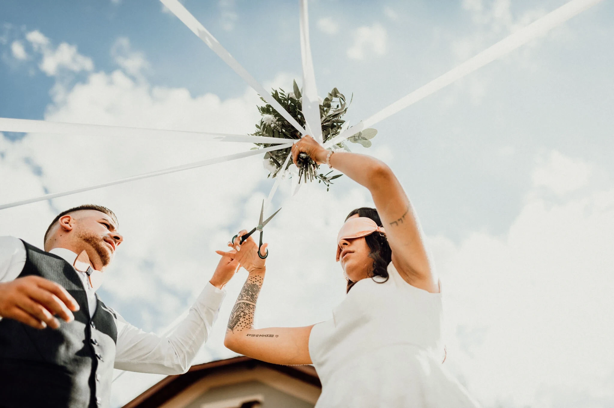 Svatba Truhlářovi – moment